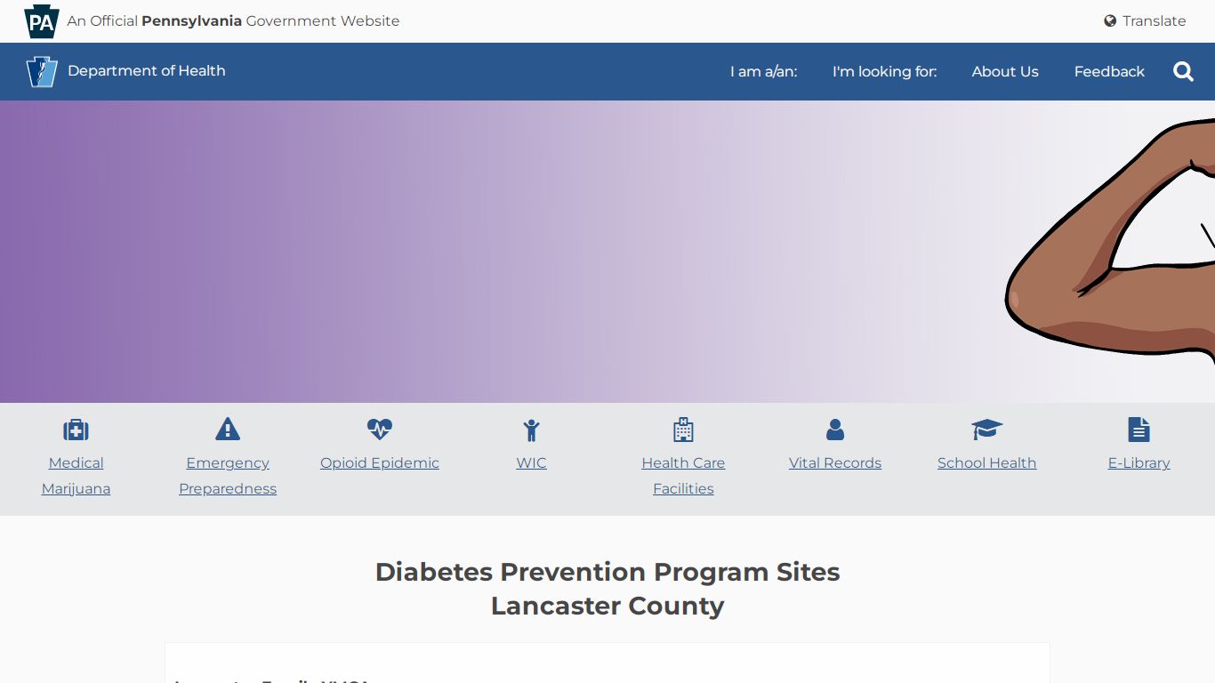 Pennsylvania Department of Health - health.state.pa.us